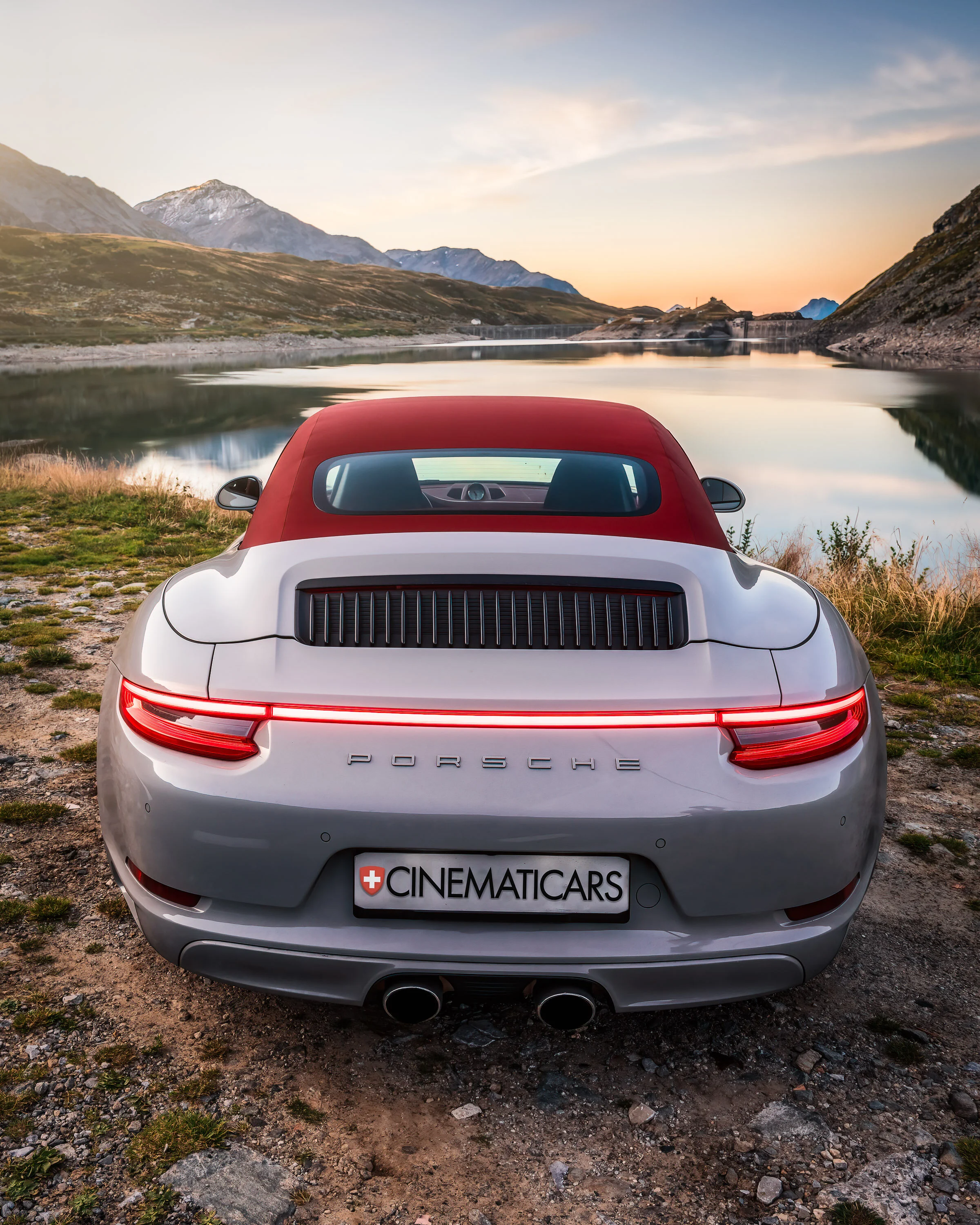 Porsche 911 Sunset