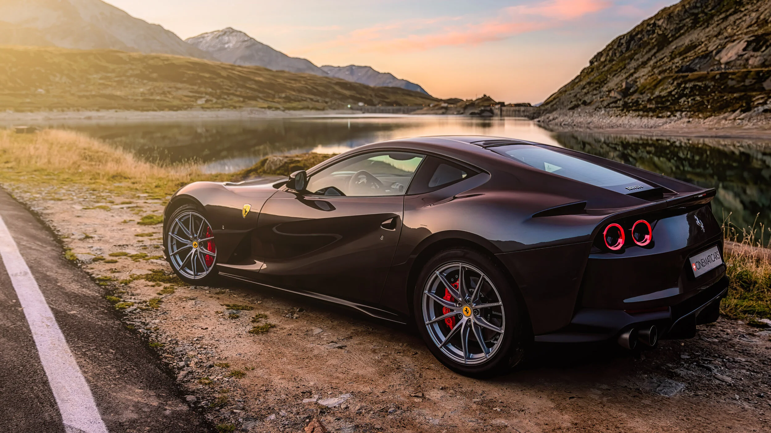 Ferrari 812 Superfast Sunset